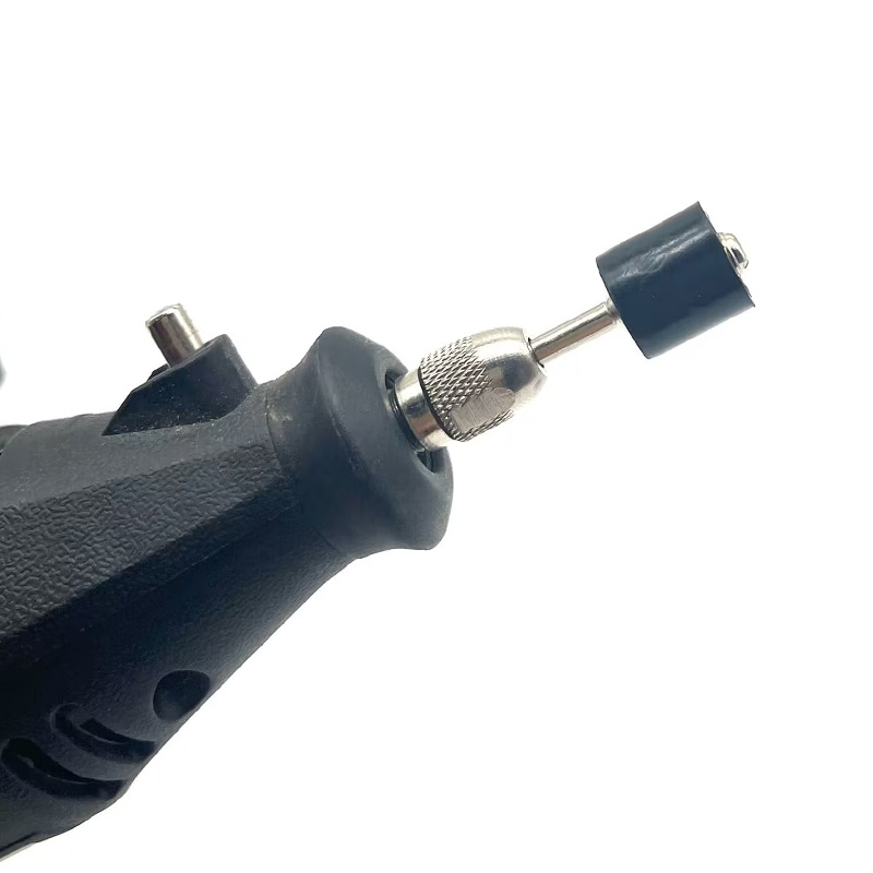 Conjunto de 6 tambores de borracha para lixar, polir e lixar acessórios, para dremel, 1, 8, 1, 4 polegadas