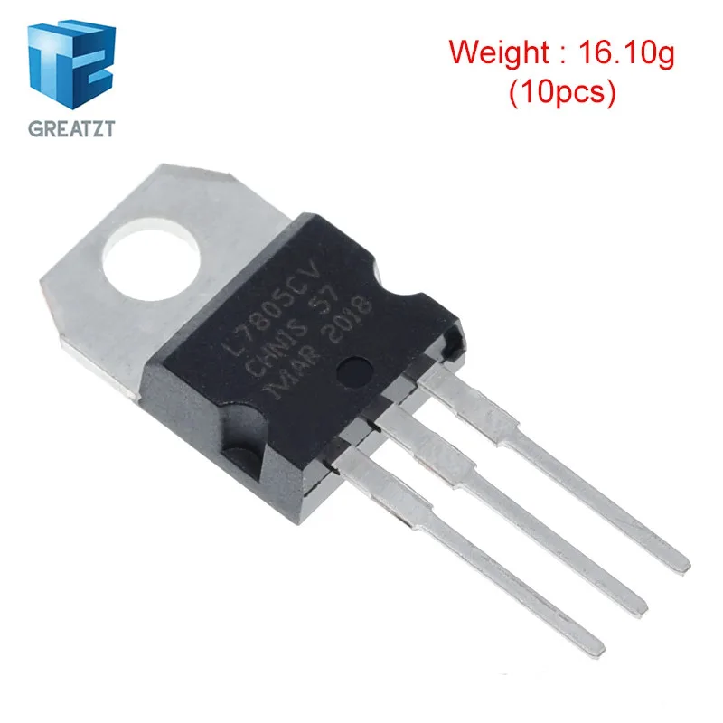 GREATZT 10 unids/lote L7805CV L7805 7805