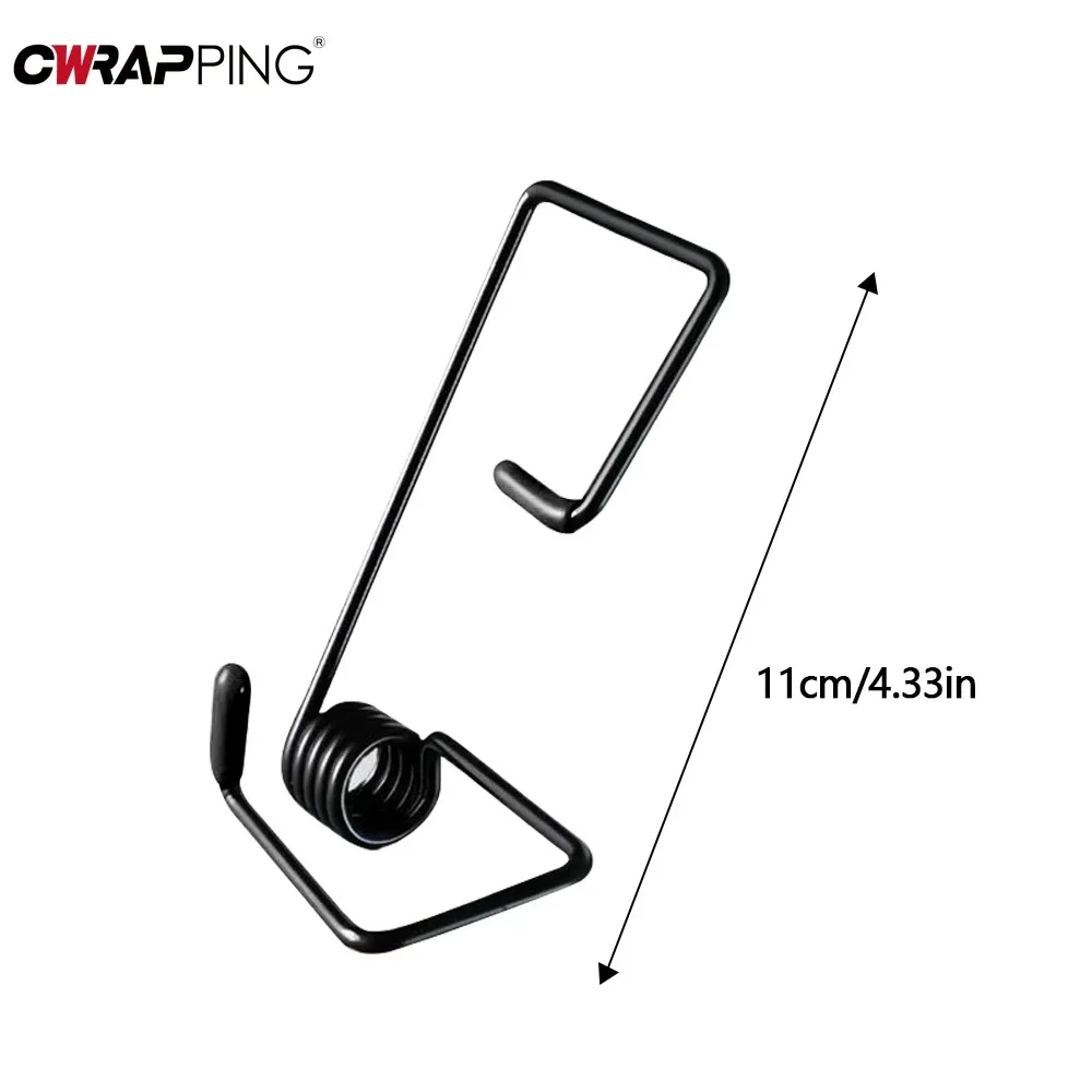 2PCS รถ Wiper Booster ฤดูใบไม้ผลิ Wiper Arms Protector เครื่องมือยางโลหะผสมที่ปัดน้ําฝน Universal Wipers Springs รถอุปกรณ์เสริม