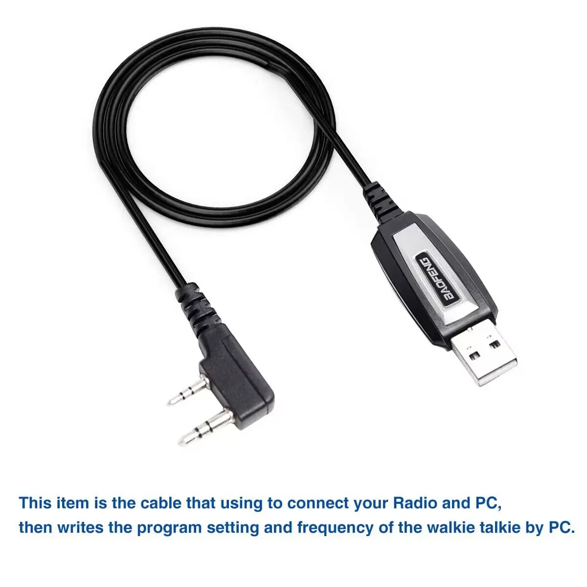USB プログラミングケーブル CD 付き Baofeng UV-5R 82 888S UV-S9PLUS UV-13 16 17 21 Pro Quansheng UV-K5 5R Plus トランシーバーラジオ用