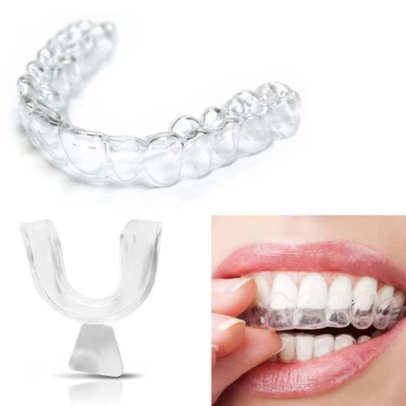 2-piece Teeth Tray Whitening Braces For Oral Hygiene Care Bleaching Teeth Tools