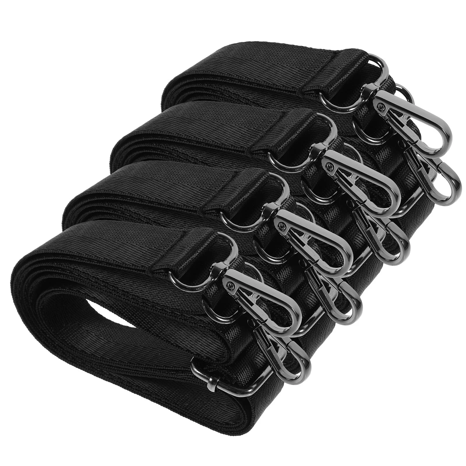 4 Stück verstellbare Pferdedecke, Beingurte, elastische Ersatzgurte für Pferdecke, Pferdecke, Beingurt