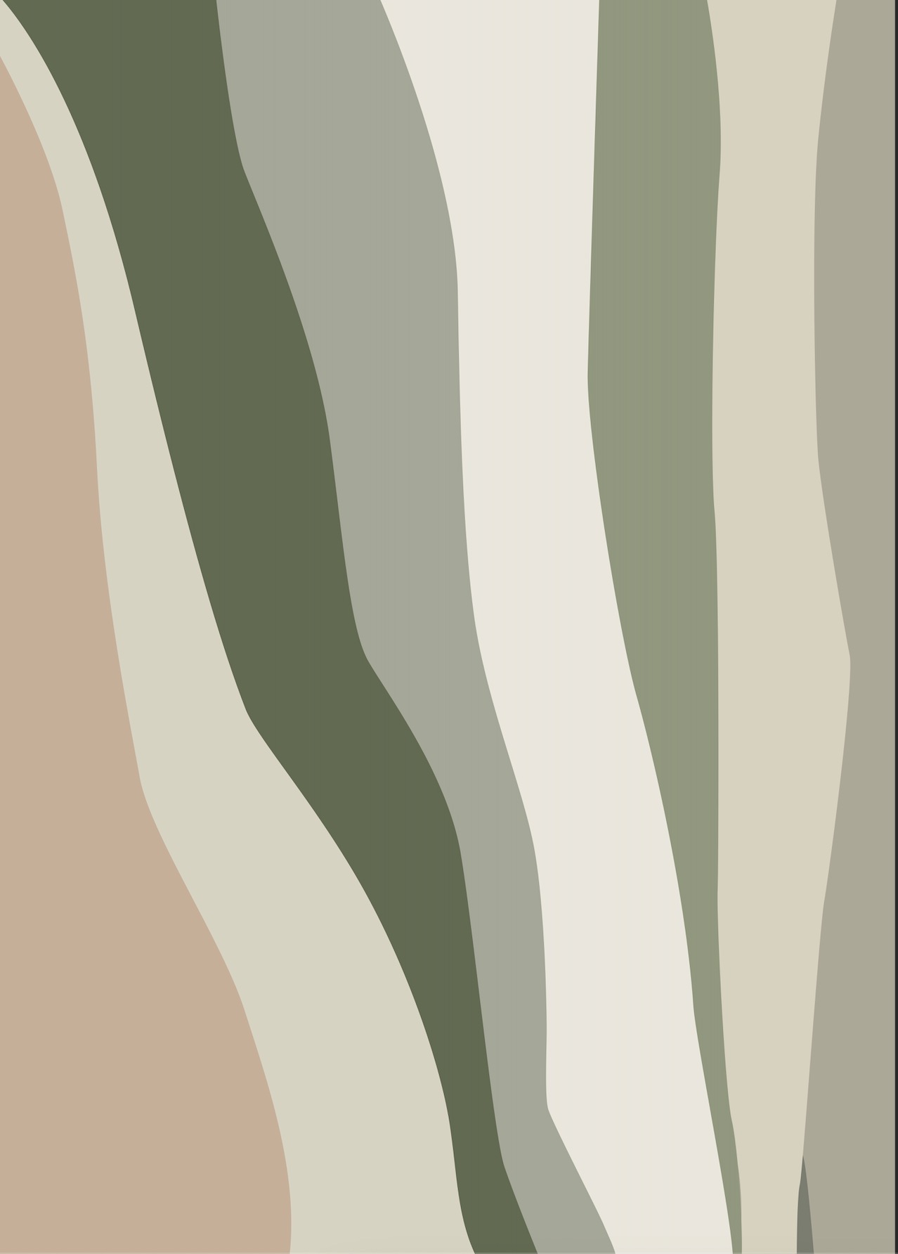 Moderne Kunst, abstrakte Formen, Illustrationen, Linien, botanischer Boho-einfacher Stil, Wandkunst, Leinwandgemälde, Heimdekoration