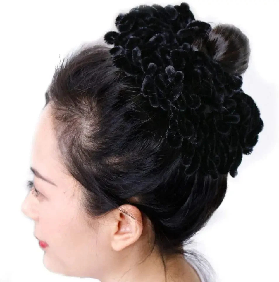 Scrunchie volumizador hijab simples grande anel de cabelo gravata bun clipe hijab cachecol volumizador cachecol muçulmano headwear para mulher