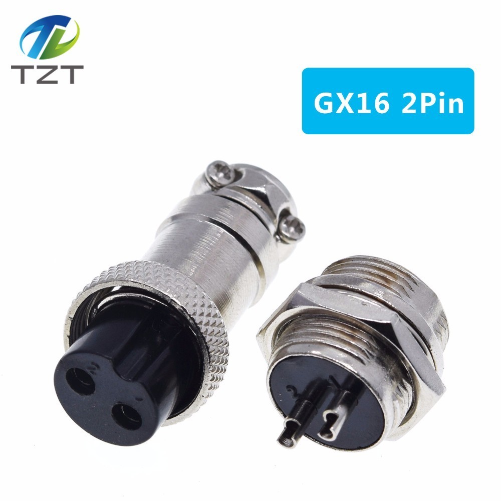 1 set GX16 2/3/4/5/6/7/8/9 Pin Maschio e Femmina 16mm L70-78 Presa Spina Filo Connettore della Scheda