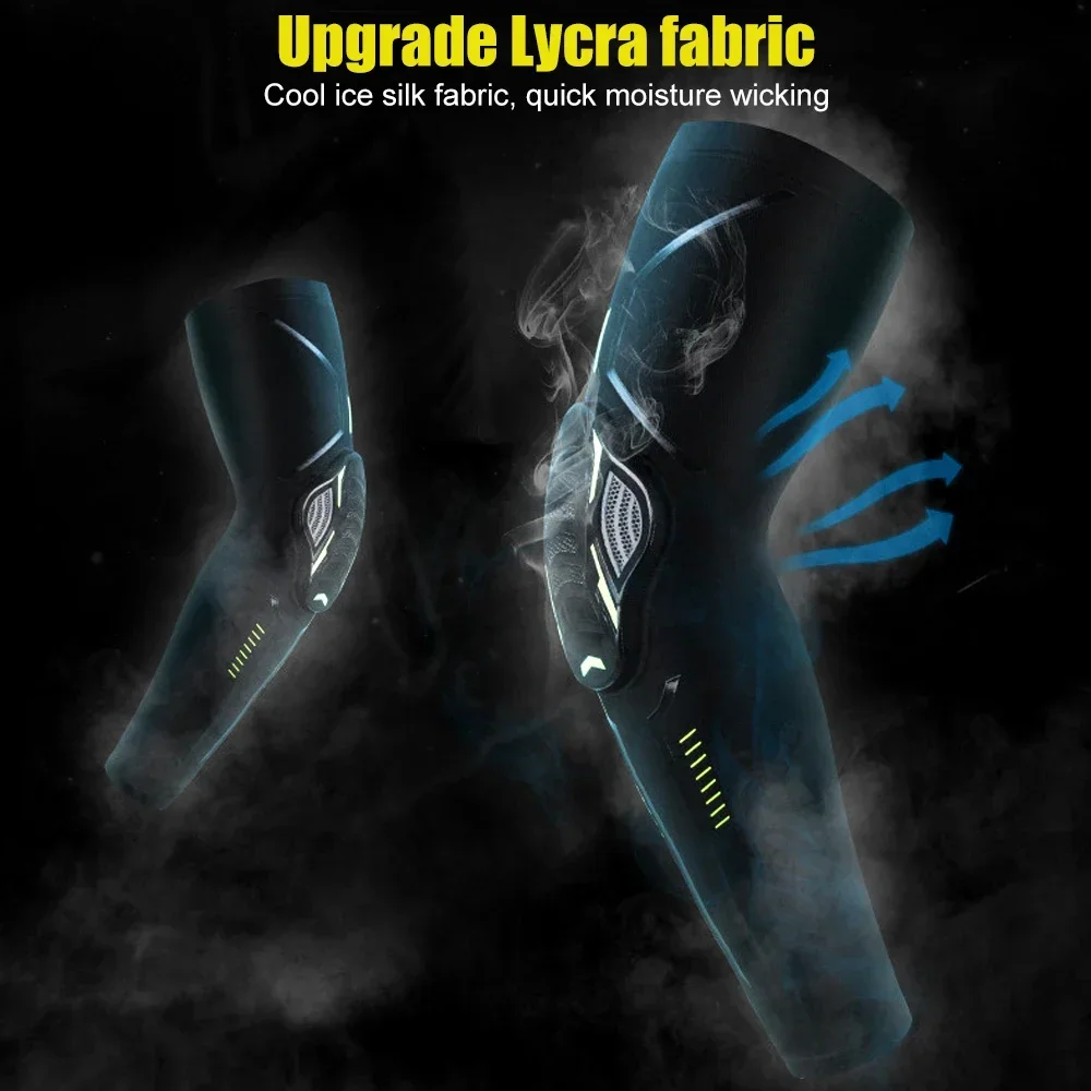 1 Uds coderas bicicleta protección al aire libre esquí motocicleta protectores de brazos baloncesto fútbol deportes coderas de panal mujeres hombres