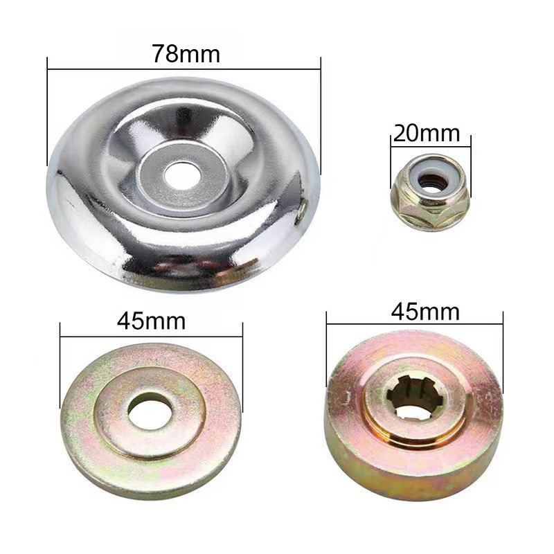 1RT Rasenmäher Rasentrimmer Kopf Adapter Mutter Befestigungsset Rasenmäher Klinge für Gartengeräte Teile