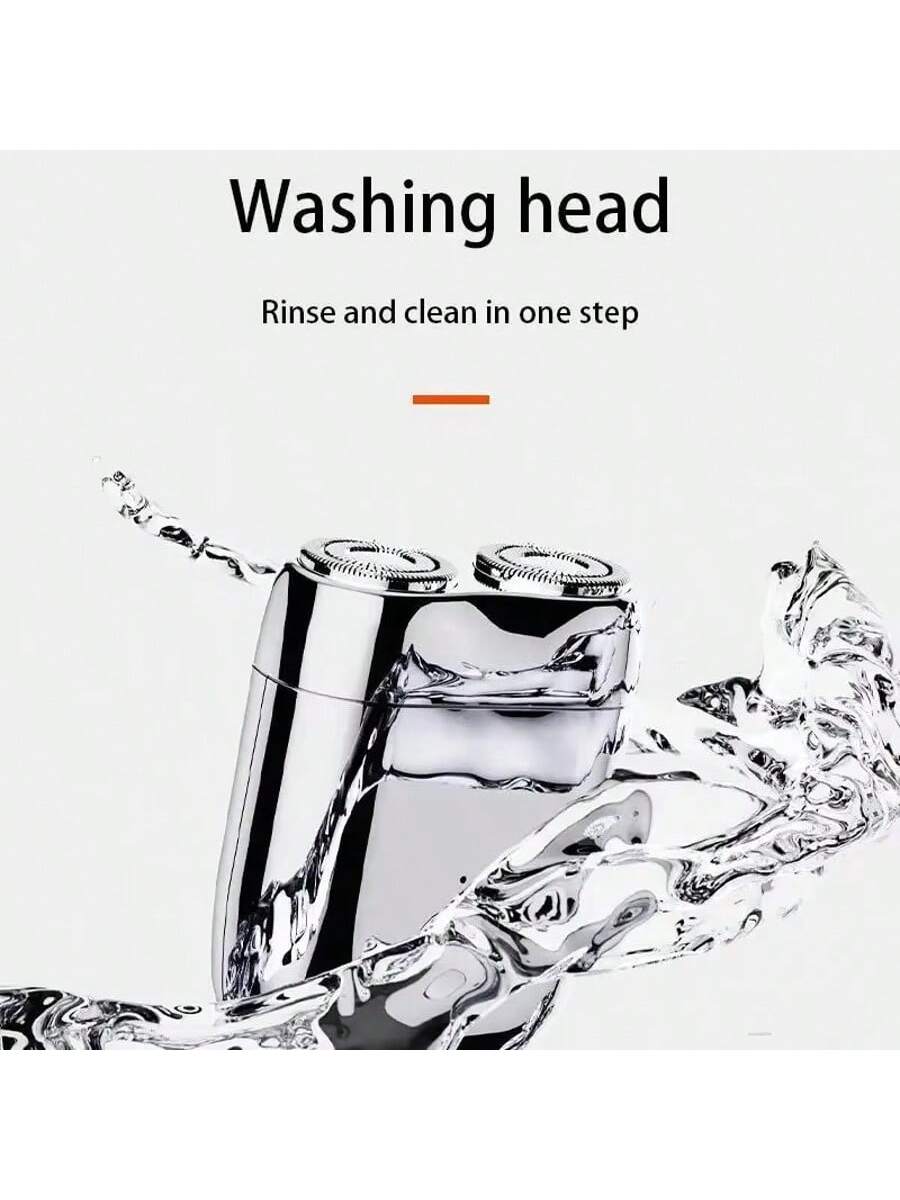 Men's Electric Shaver Washable Rechargeable Portable Detachable Head Mini Razor Multicolor Fashion