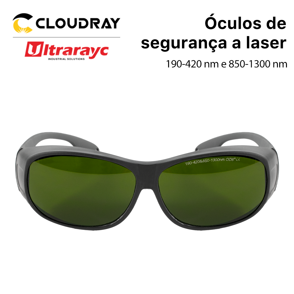 Ultrarayc 1064nm óculos de segurança a laser óculos de proteção escudo estilo c 850nm-1300nm para yag dpss laser de fibra