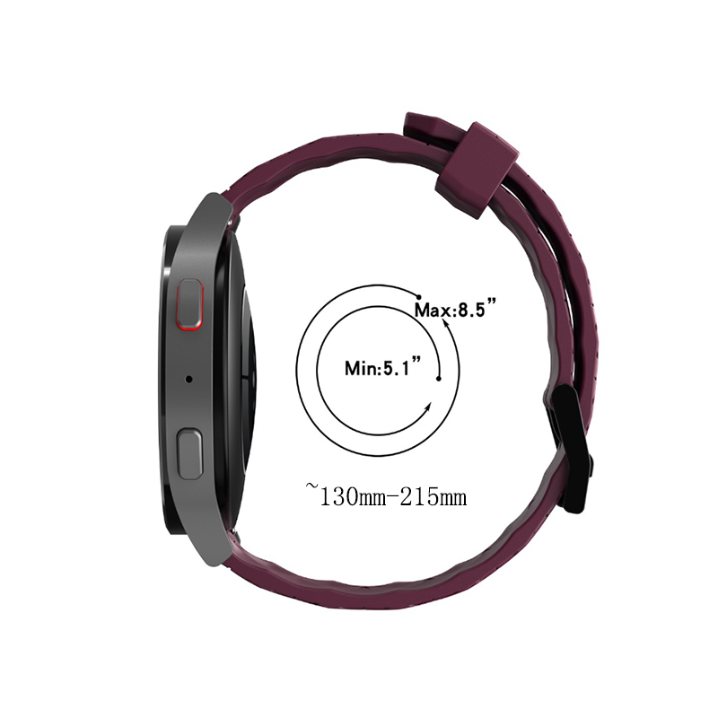 22 ミリメートル 20 ミリメートルシリコンストラップ Huawei 社時計 GT 4 プロガーミンサムスンギャラクシーウォッチ 6 5 Huami 44/46 ミリメートルバンド交換スポーツブレスレット