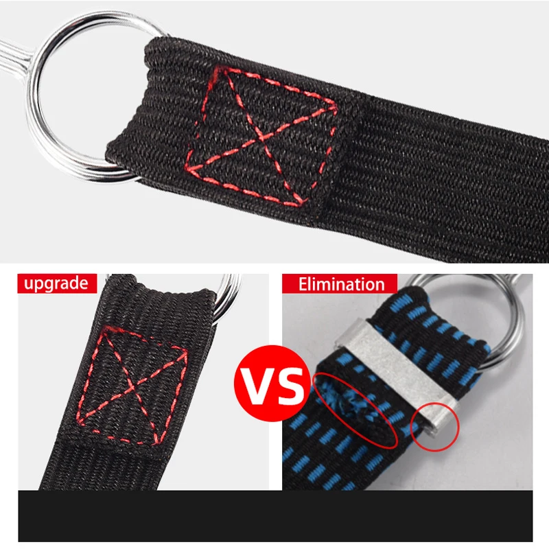 Elastici per moto Corda per bagagli in gomma Ganci per cavi Bici Corda per legare Bagagli per auto Portapacchi Cinghia Gancio a fascia fissa Accessori per auto