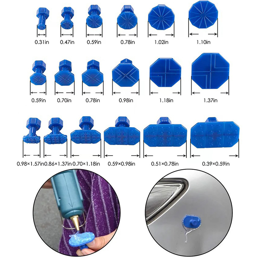 Carro Dent Repair Tools Set, Extrator de sucção, Kit Martelo, Oficina mecânica, Auto Body Extrator, Acessórios do carro