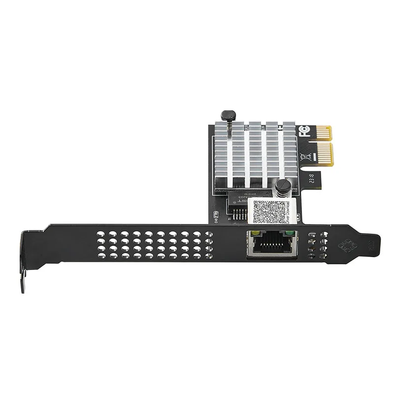 Новая сетевая карта 2,5 ГБ PCI Express X1 Gigabit Ethernet адаптер 1 порт интерфейс RJ45 2500 Мбит/с PCIE LAN Карта RTL8125B чип для ПК
