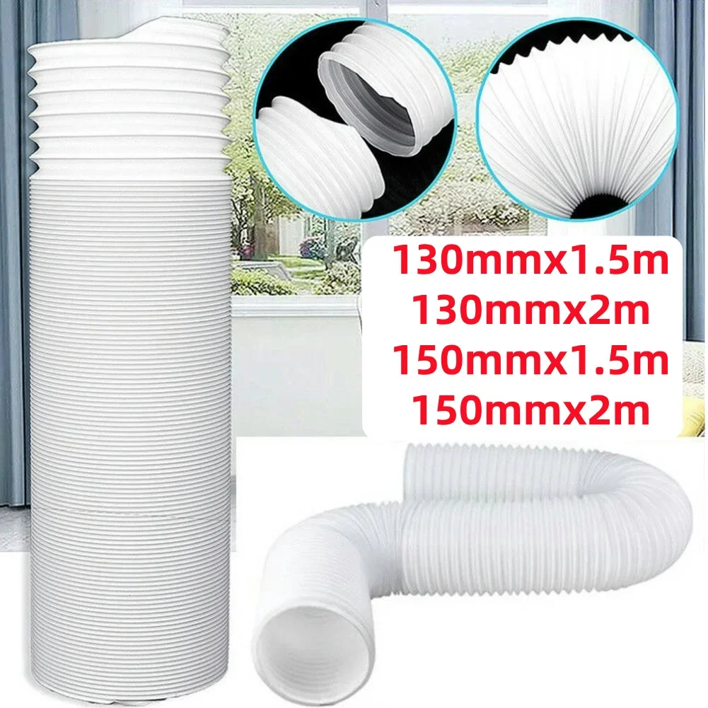130/150mm Universal Kanal Verlängerung Rohr Luft Belüftung Rohr Schlauch Klimaanlage Auspuff Zubehör Kanal Luft System Vent
