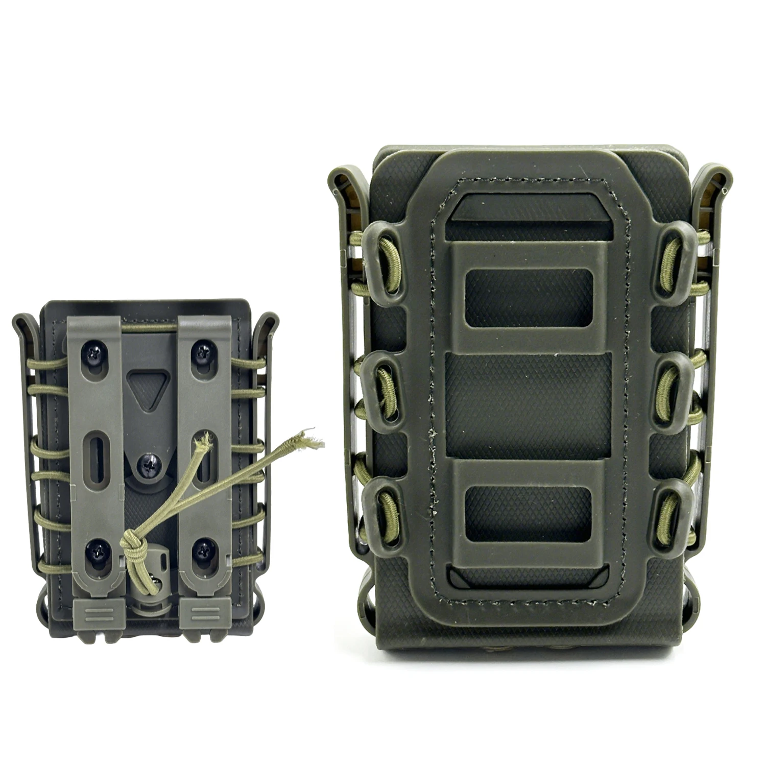 Taktische Molle Magazintasche AR 15 M4 AK 47 7,62 5,56 Scorpion Fast Mag Holster Fall Halter Pistole Jagd Airsoft Zubehör