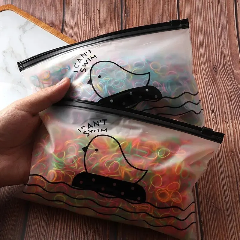 Elastici per bambini Piccole coperture in pelle usa e getta Fasce per cravatte Accessori per capelli per ragazza Parrucchiere coreano ad alta elasticità