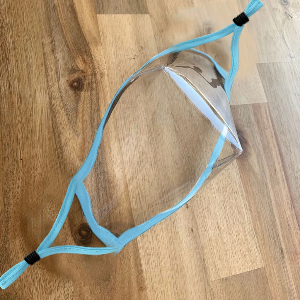 Fashionable Transparent Adult Mask With Clear Window Visible Expression For The Deaf And Hard Of Hearing Waterproof Comfort Mask