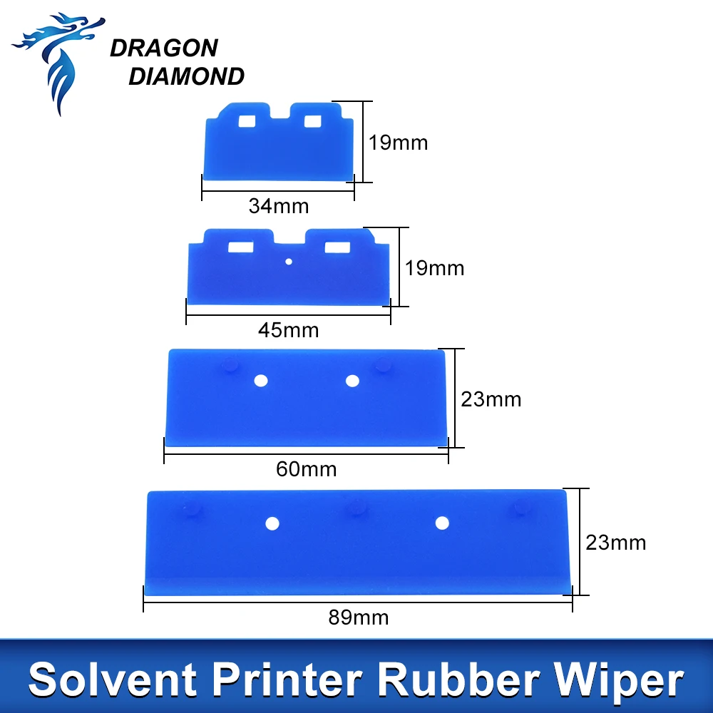 5pcs Solvent Printer Plotter rubber Wiper for Epson XP600/DX5/DX7/I3200 Print Head Blade Mutoh Roland Mimaki cleaning wiper