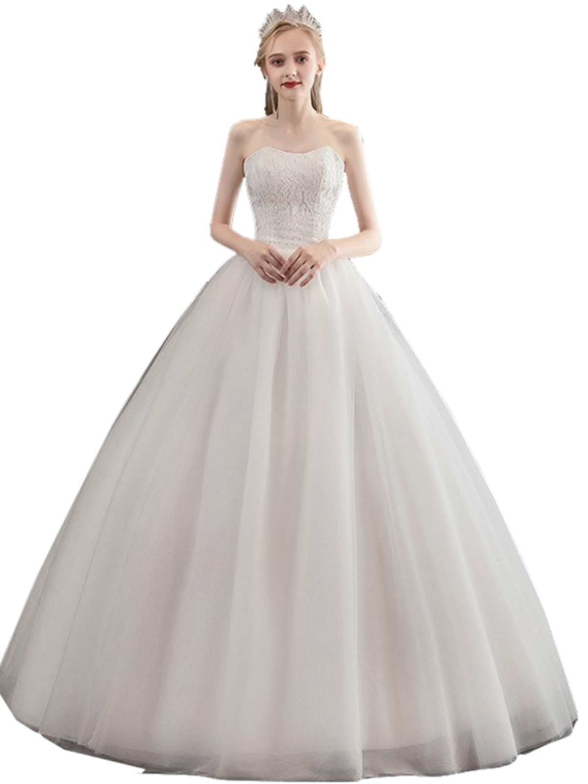 2025 New Summer Autumn Strapl Wedding Dr Faion Simple Korean Sle Lace Princ Fairy Soft Women's Soft Wedding Dr