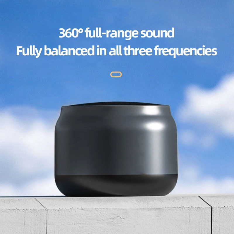 Haut-parleur Bluetooth sans fil, Mini haut-parleurs portables d'extérieur sans fil, haut-parleur Surround de musique, voix HD, basses choquantes