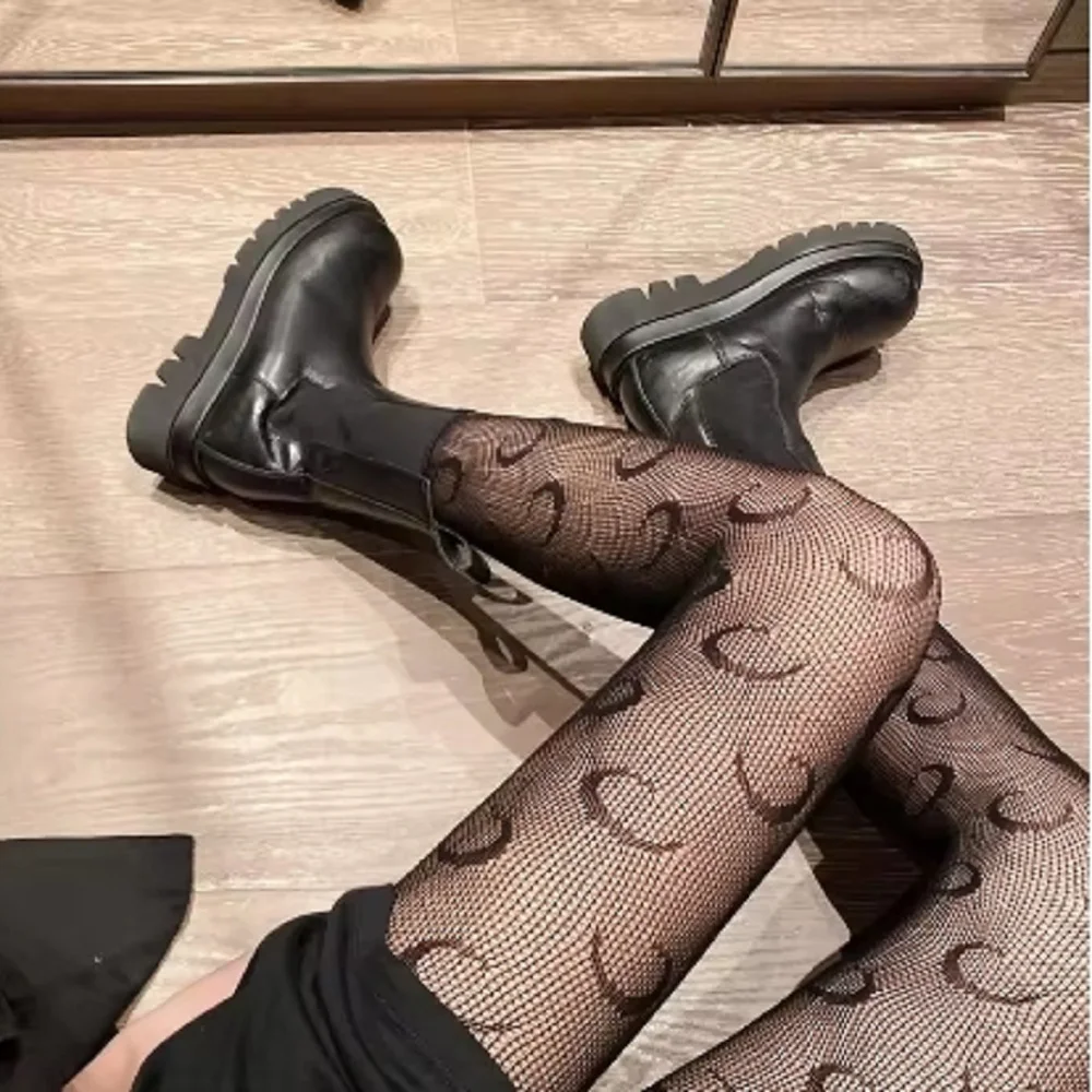 ถุงน่องตาข่ายทุกวันลูกไม้ลายถุงน่องถุงน่องเอวสูงถุงน่อง Fishnets สําหรับผู้หญิงฮาโลวีนปีใหม่
