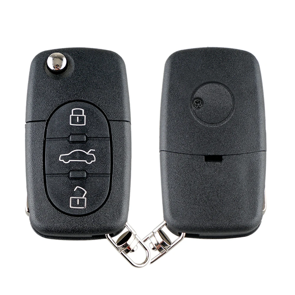 1pc Key Fob For Audi A3 A4 A6 A8 TT RS4 Quattro 1994 - 2004  Remote Car Key Fob Control Without Keyless