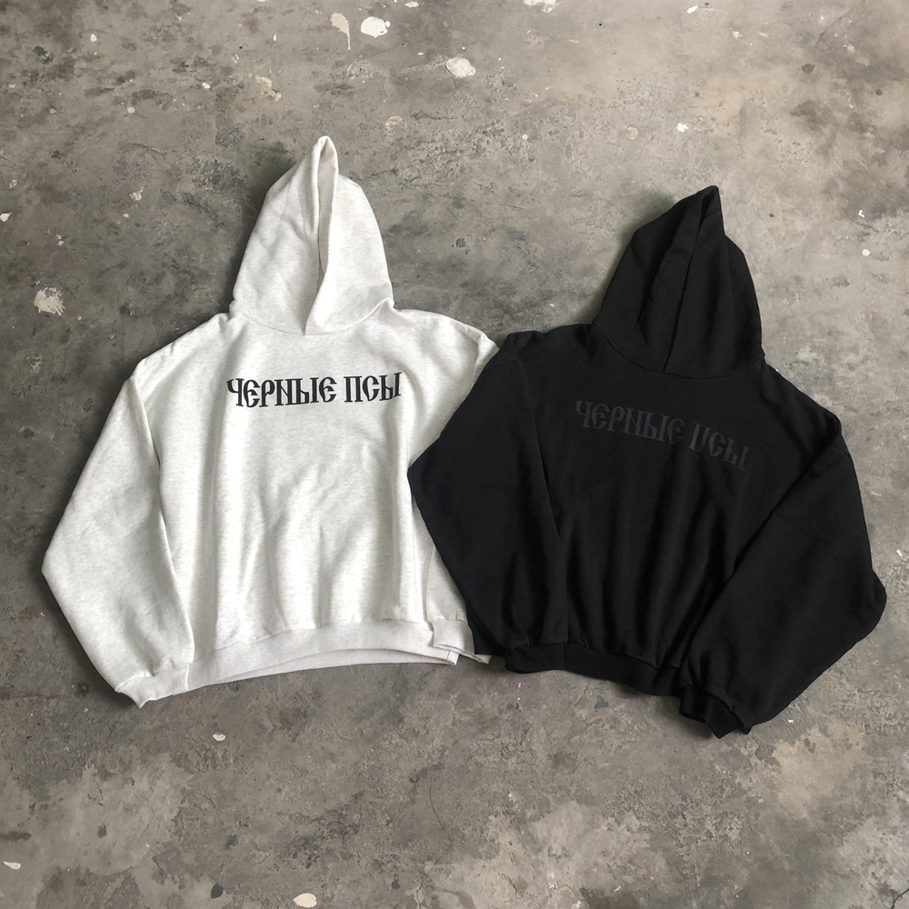 Frog Drift moda 1:1 ropa de calle Kanye West DONDA calidad impresa sudadera de terciopelo Casual suelta de gran tamaño Tops sudaderas con capucha para hombres