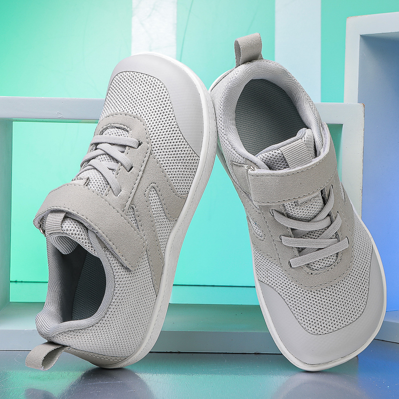 Chaussures pieds nus minimalistes pour petits/grands enfants + chute zéro pour enfants + baskets larges pour tout-petits pour garçons/filles