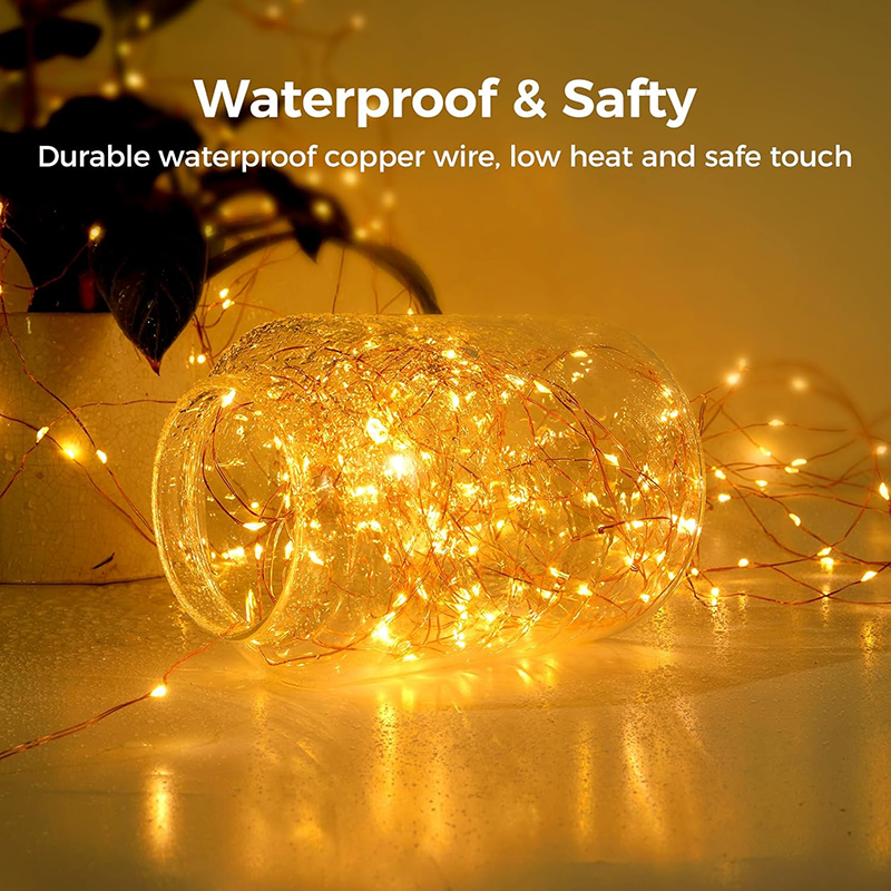 LED Fee Lichterketten USB Kupferdraht Firefly Girlande Licht für Zuhause Schlafzimmer Geburtstagsgeschenk Hochzeit Party Urlaub Dekoration