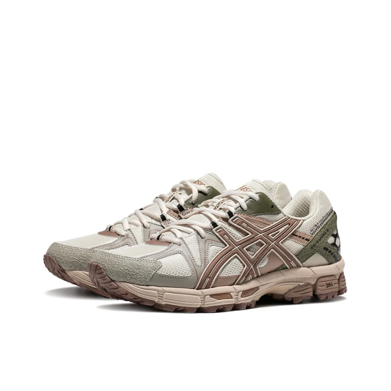Asics Gel Kahana 8 รองเท้าวิ่งตาข่ายเพิ่มความสูงข้ามประเทศสําหรับผู้ชายและผู้หญิง