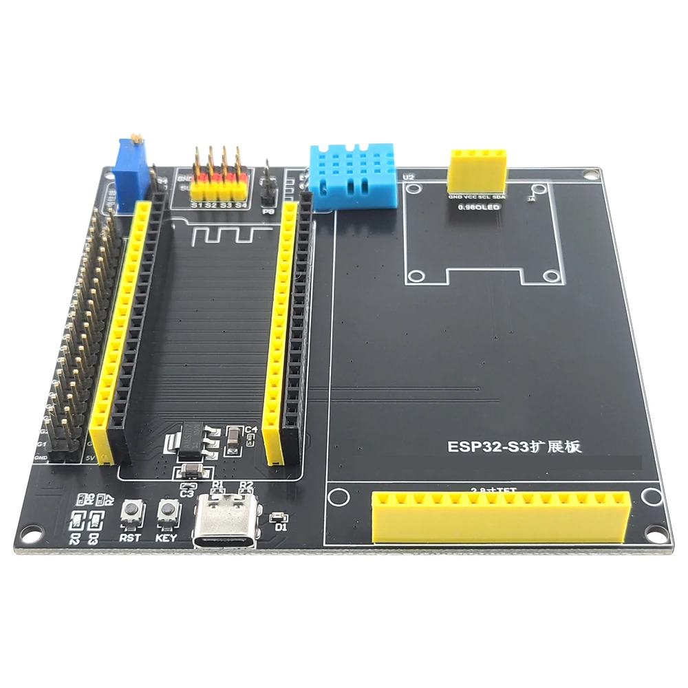 ESP32-S3-DevKitC-1 Development Board Kit With 2.8 Inch TFT LCD BT 2.4G Wifi Module 8MB PSRAM 16MB FLASH N16R8 42Pin CH340C TypeC