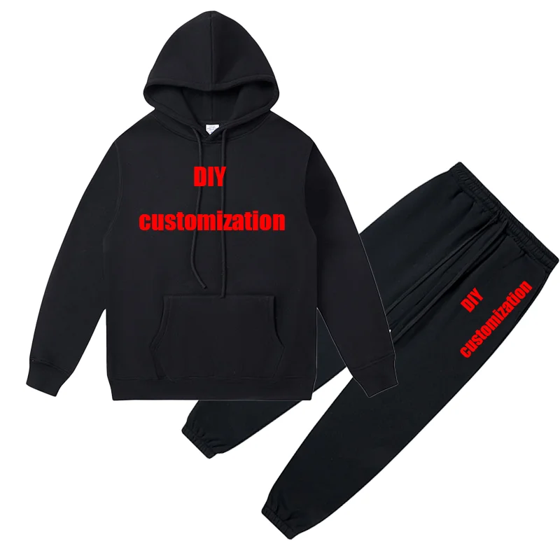 Sudadera con capucha con estampado de dólar para hombre, Top de dos piezas con estampado de billetes, Sudadera con capucha informal, pantalones de chándal de moda informales