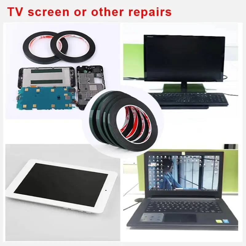 10ม. 3มม. 3.5มม. 4มม. 5มม. 6มม. หน้าจอ LCD กาวเทปโฟมเหนียวสองด้านไร้ขอบสำหรับทีวีจอโค้งปิดผนึก