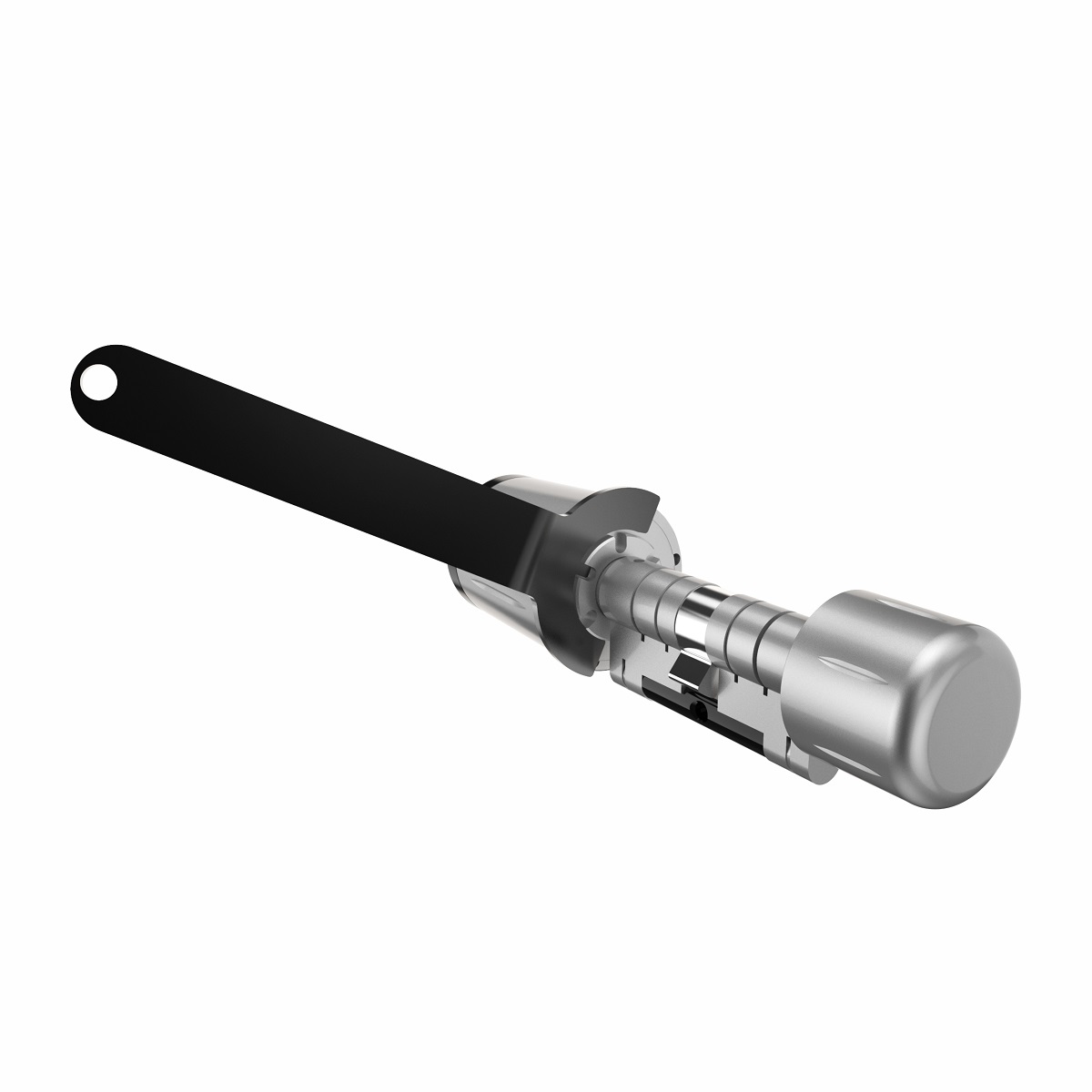 Serrure de porte électronique intelligente, étanche IP67, cylindre TTLock, contrôle par application, Anti-perceuse, serrure d'accès à distance