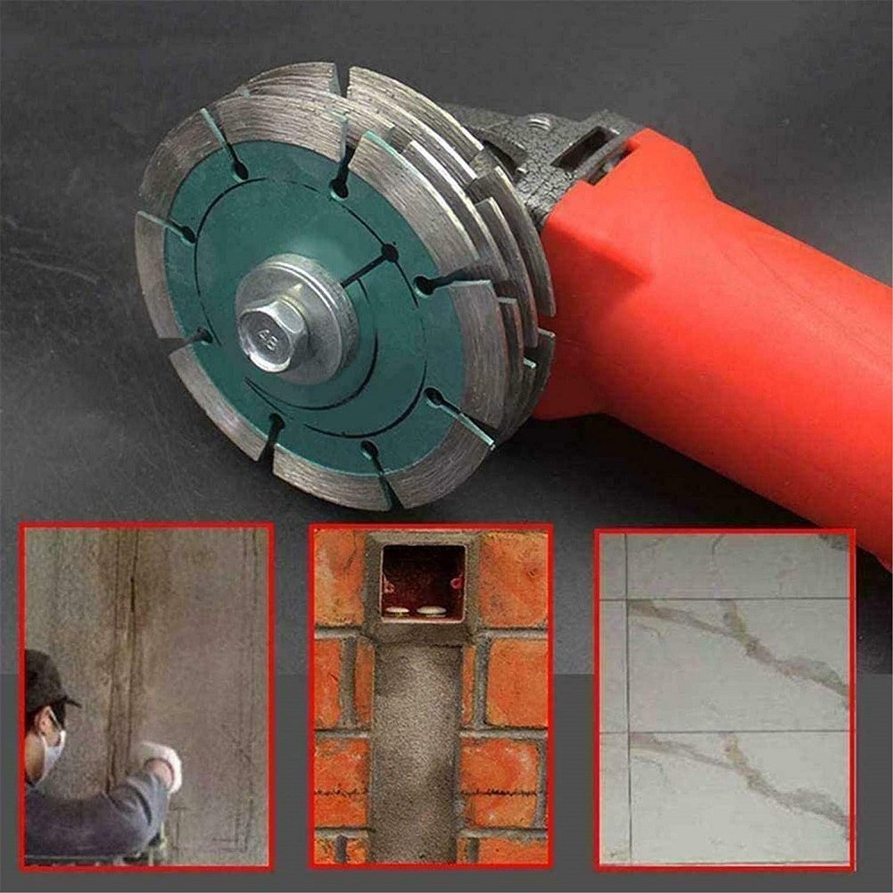 M14 M10 Winkelschleifer-Adapter, Nutmaschinen-Adapter, Umrüstsatz, Flansch, Metall-Sicherungsmuttern, Schlitzen, Typ 125 150