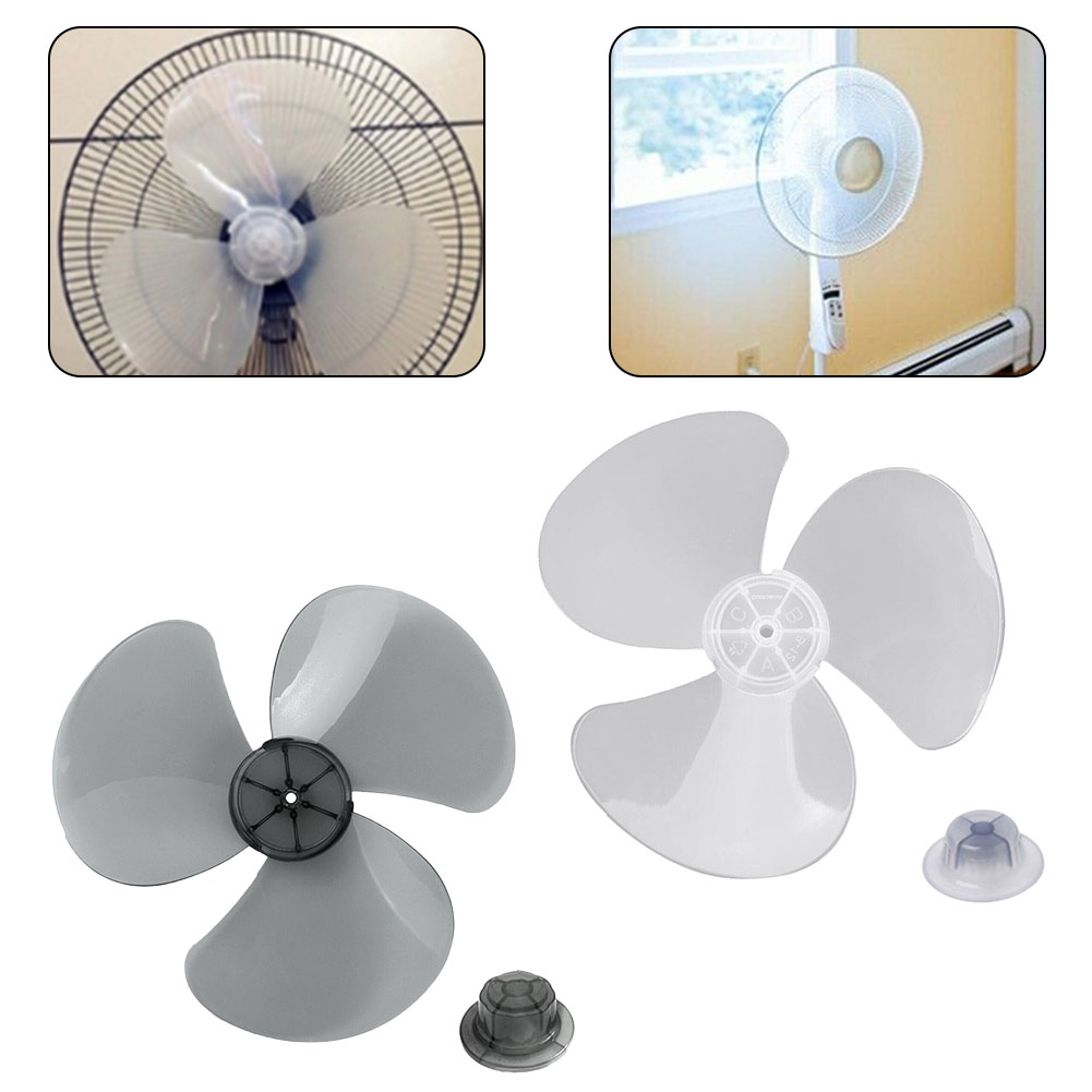 Lâmina de ventilador de plástico de 12 polegadas, 3 folhas para pedestal de pé, mesa de parede, 28cm, acessórios de ventilador elétrico, 1 peça