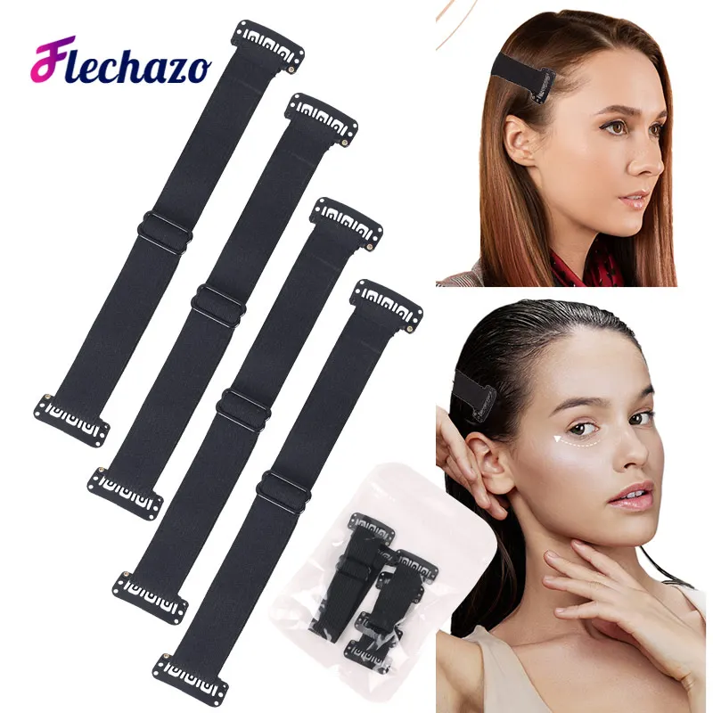 Kẹp Trong Thun Tóc Cho Căng Da Mặt Vô Hình Chống Nhăn Trải Dài Dây Đai Có Thể Điều Chỉnh Mặt Tigntening Đầu Ban Nhạc