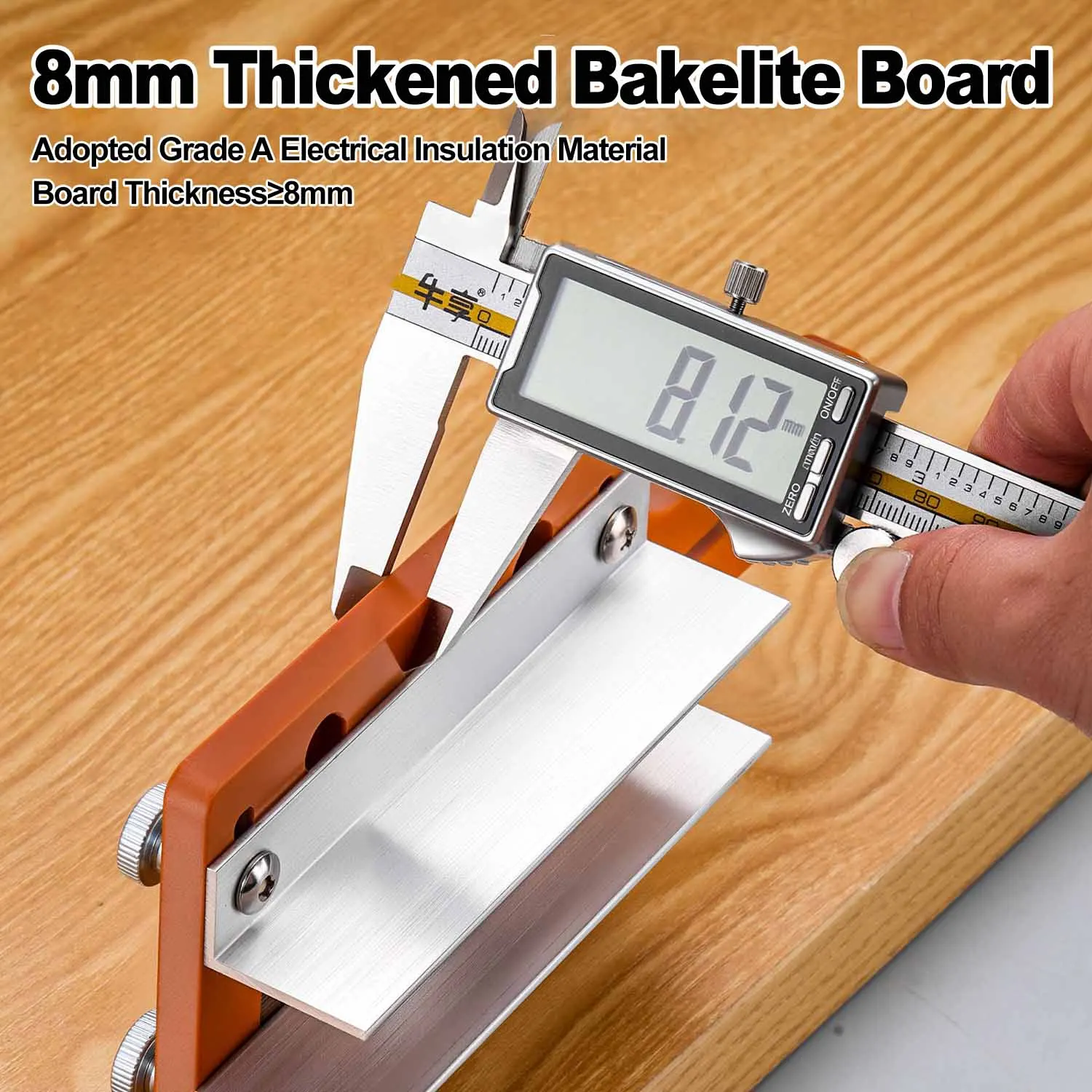 Wood Router Slotting Locator Accurate Slotted Base Slotting Machine Bracket Handheld Edge Trimmer Milling Curve Cutting Tool