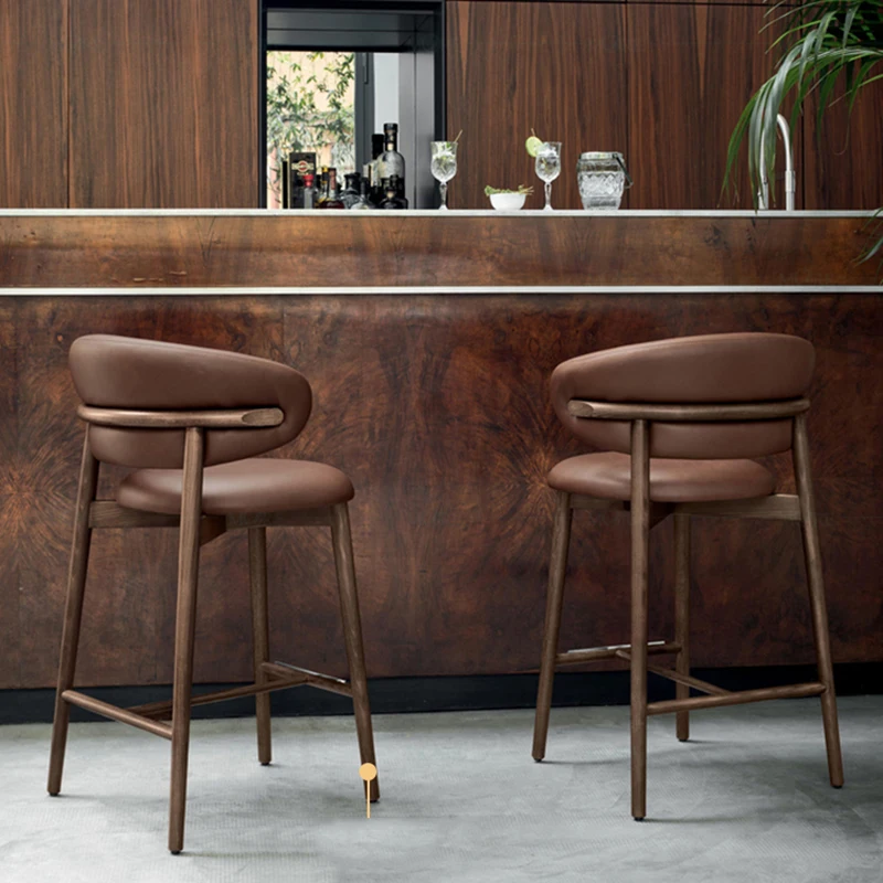 Industrial Metal Bar Stool Modern Portable Design Minimalistic Bar Stool Folding Lounge asientos para bares Luxury Furniture