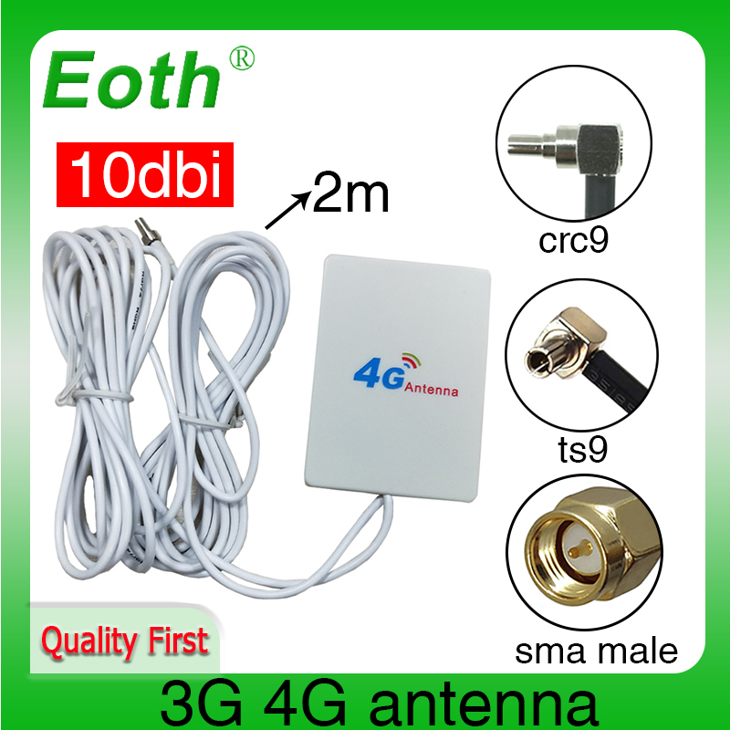 Eoth 3G 4G LTE-Antenne 10dbi CRC9-Anschluss Stecker Antenne Router externer Repeater drahtloses Modemantenne