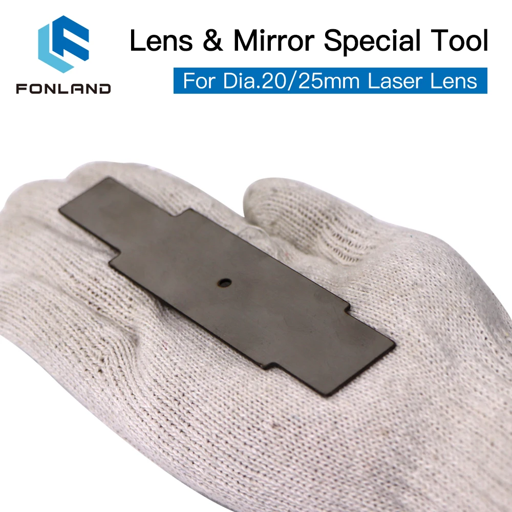 FONLAND Tháo Lắp Lắp Đặt Dụng Cụ CO2 Laser Gương Khắc Cắt Đầu Ống Kính Chèn Công Cụ Phần