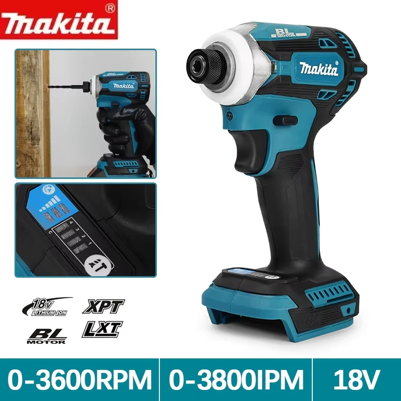 Makita DTD171 18v Impact Driver Cordless Brushless Electric Screwdriver Rechargable Drill Driver Makita Original Power Tool