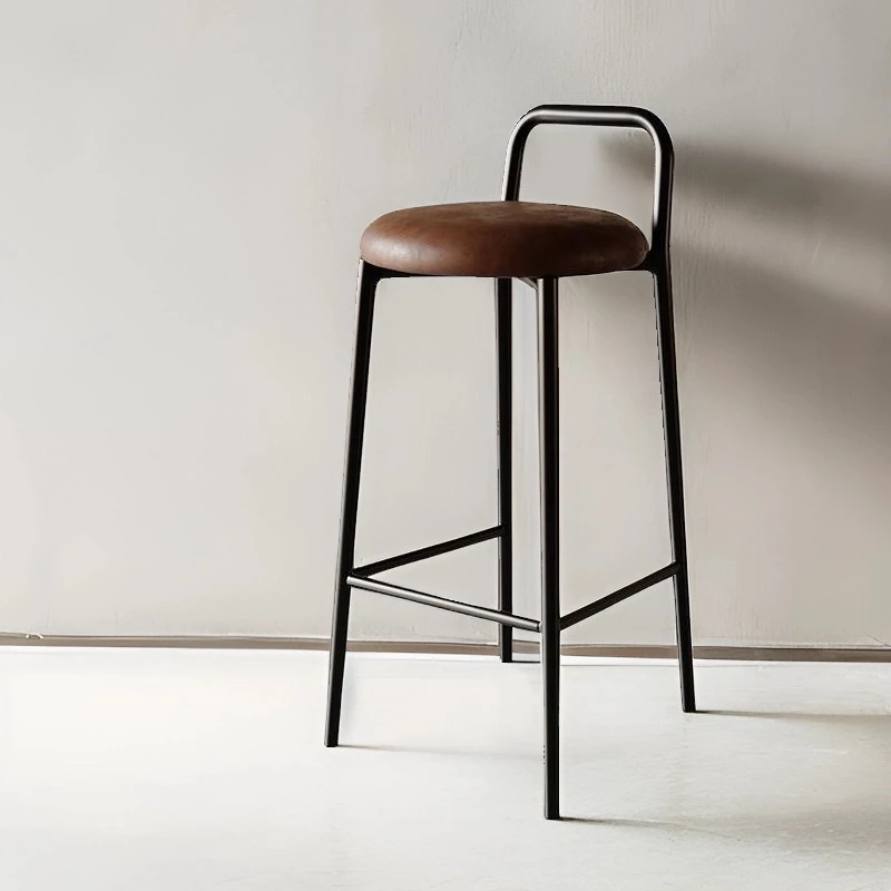 Designer Back Bar Chair Modern Simple Counter High Quality Unusual Bar Stools Reception Desks Creative Chaise De Bar Furniture
