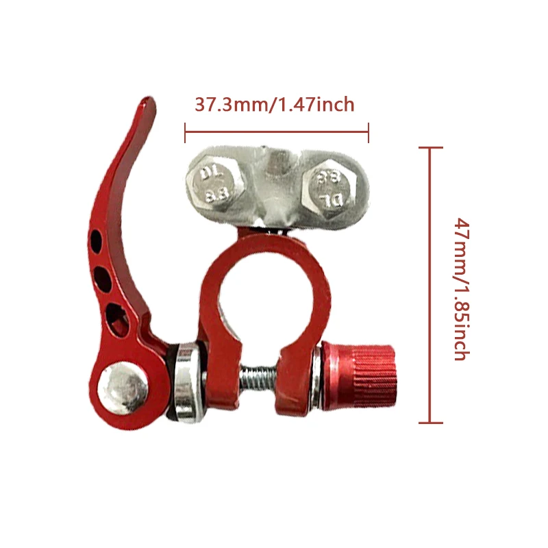 2 Stuks Aluminiumlegering 2 Stuks Batterij Terminal Hoge Kwaliteit Auto-onderdelen Batterij Top Joint Spot Tool Batterij Clip batterij Clip Tang