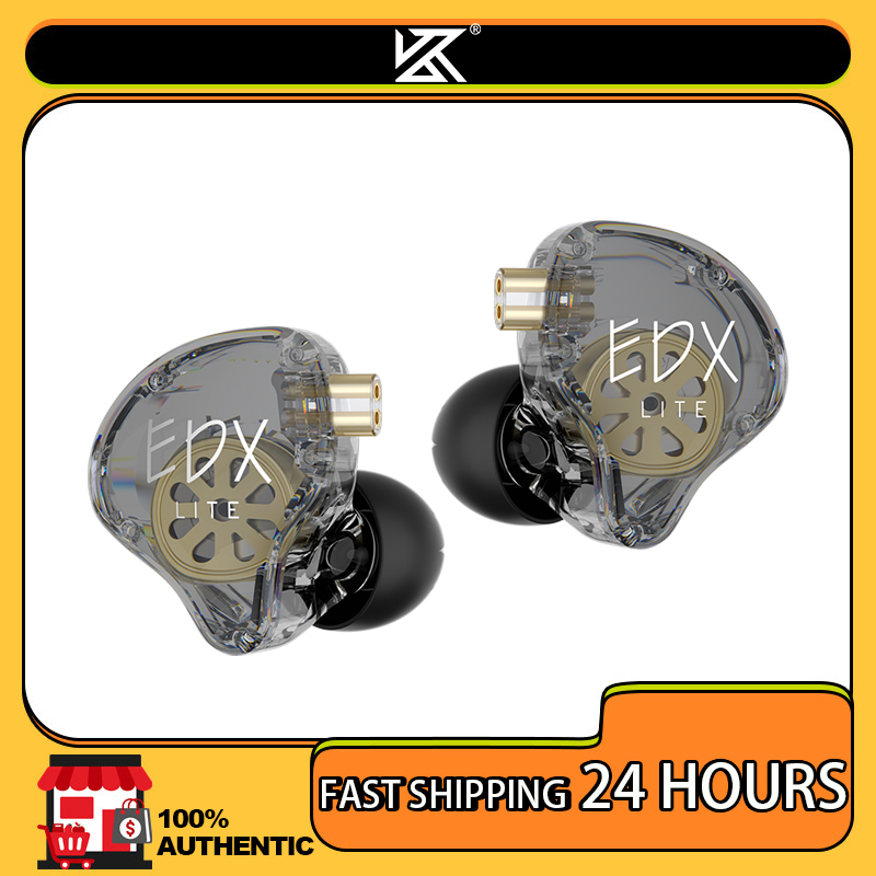 KZ EDX Lite Проводные наушники-вкладыши Монитор Сценические наушники в прямом эфире HIFI Стерео Бас Музыкальные наушники Спортивная игровая гарнитура