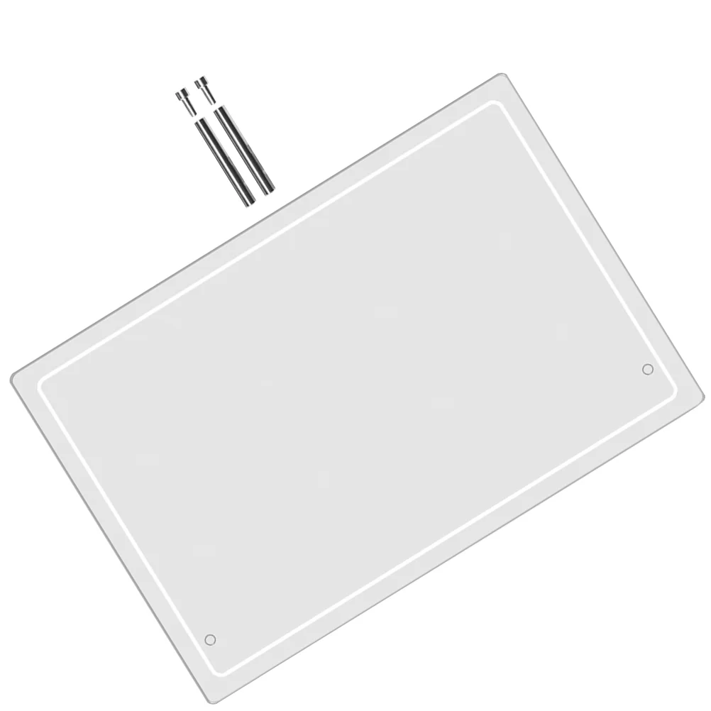 1 Satz Acryl Memo Schreib brett transparente Memo Board Schreibtisch Acryl Board Tisch Schreibtafel
