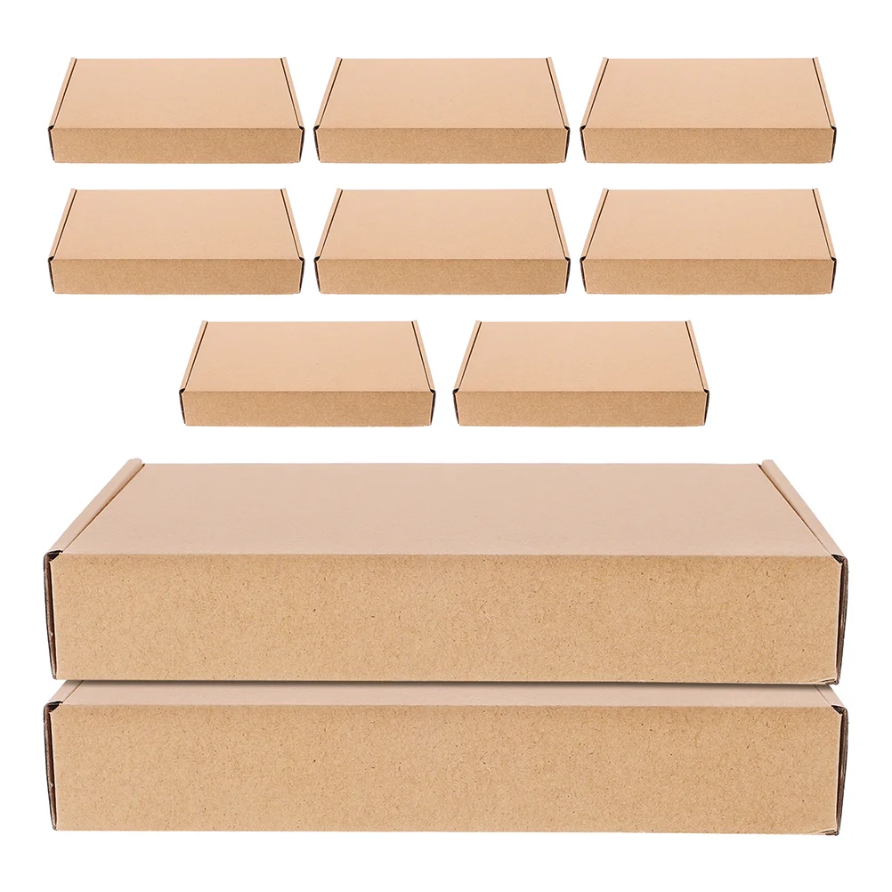 10-teiliges Karton für kleine Unternehmen, Verpackungszubehör, Wellpappe, Karton, Geschenk für Verpackung, Versandpapier