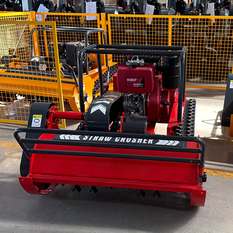 Aangepaste Hot Selling Afstandsbediening Crawler Bosmaaier Gras Mini Robot Verkopen Afstandsbediening Crawler Bosmaaier Gras