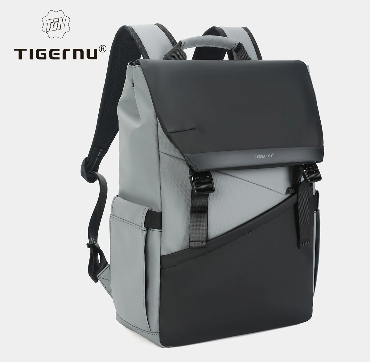 Tigernu Fashion Backpack Men Korean Style Laptop Backpack Waterproof Backpack Bags Male Business Backpacks Travel Bags Knapsack
