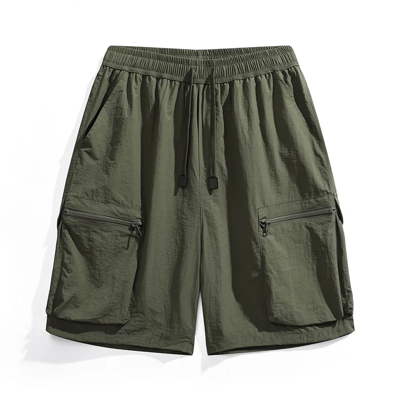 IJszijde Nylon Herenshorts Sneldrogend Bermuda Heren Extra groot formaat 12XL Zomer Licht Multi Pocket Groot Plus Sport Cargo Rijbroek